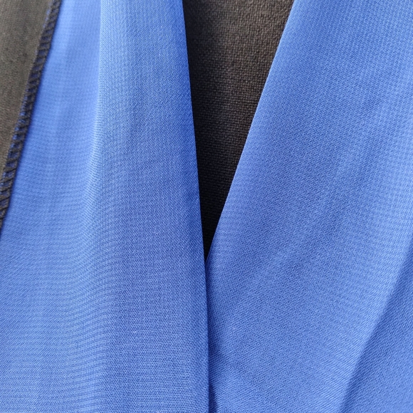 So Sheer Royal Blue Open Front Leisure Robe STUNNING 💗 - Picture 2 of 9